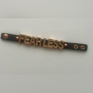 BCBG Fearless Bracelet with Copper Letters
